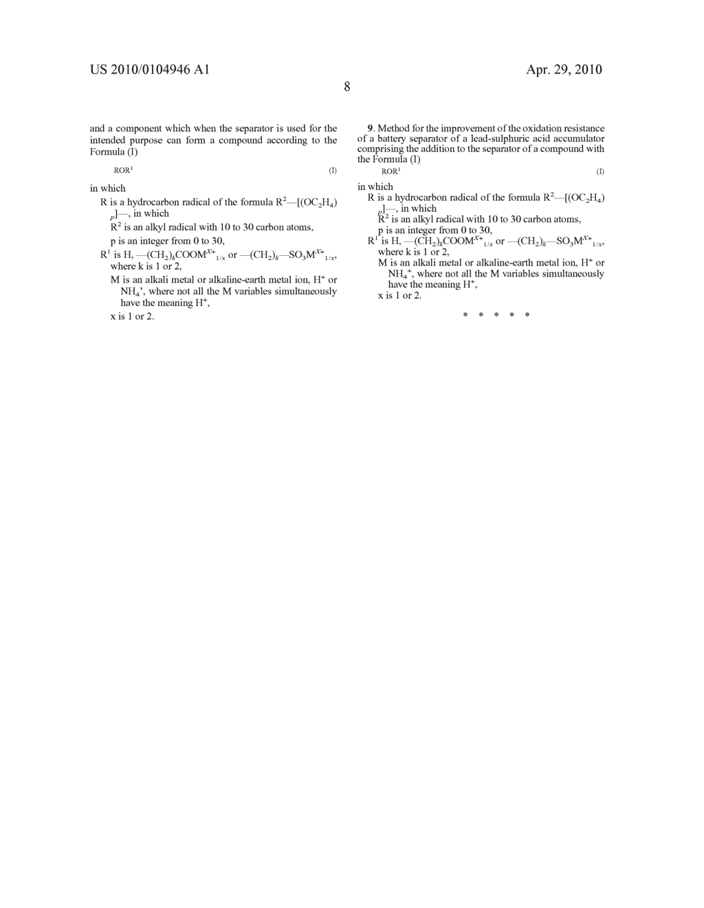 Battery separator with improved oxidation stability - diagram, schematic, and image 09