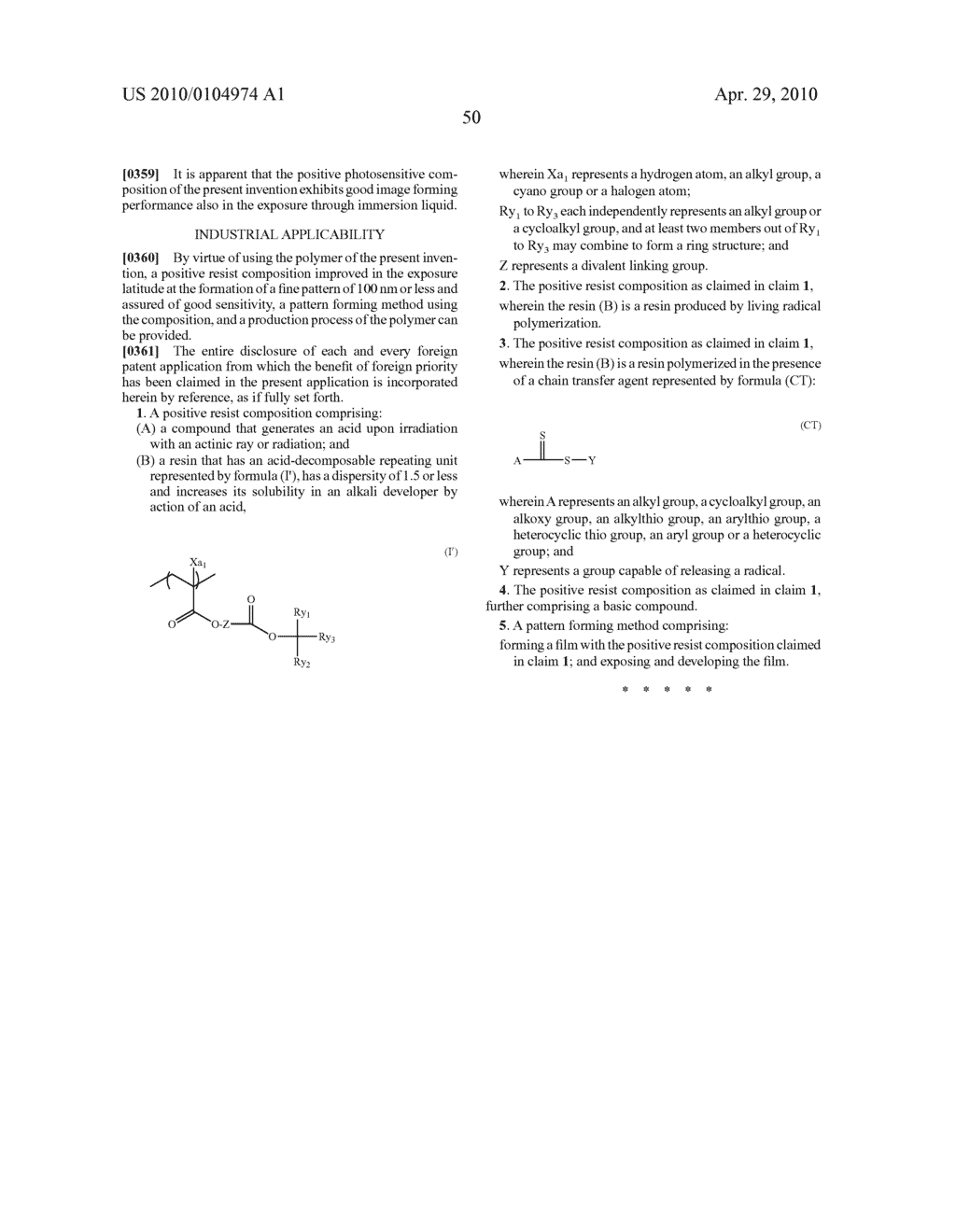 POSITIVE RESIST COMPOSITION AND PATTERN FORMING METHOD - diagram, schematic, and image 51