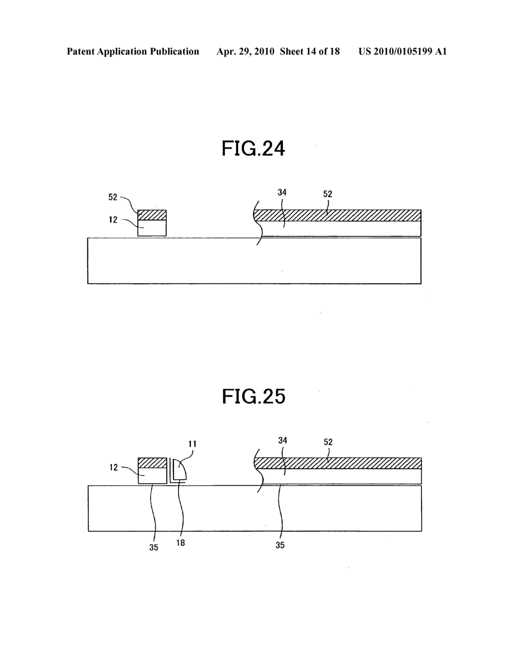 NON-VOLATILE SEMICONDUCTOR DEVICE AND METHOD OF FABRICATING EMBEDDED NON-VOLATILE SEMICONDUCTOR MEMORY DEVICE WITH SIDEWALL GATE - diagram, schematic, and image 15