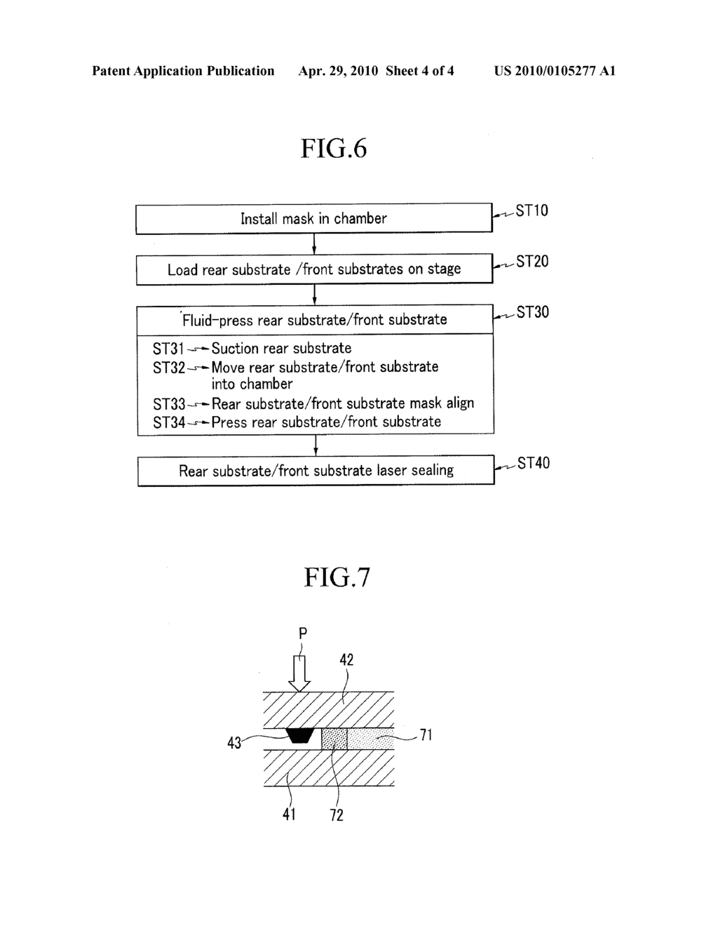 FLAT DISPLAY PANEL SEALING APPARATUS AND METHOD OF THE SAME - diagram, schematic, and image 05