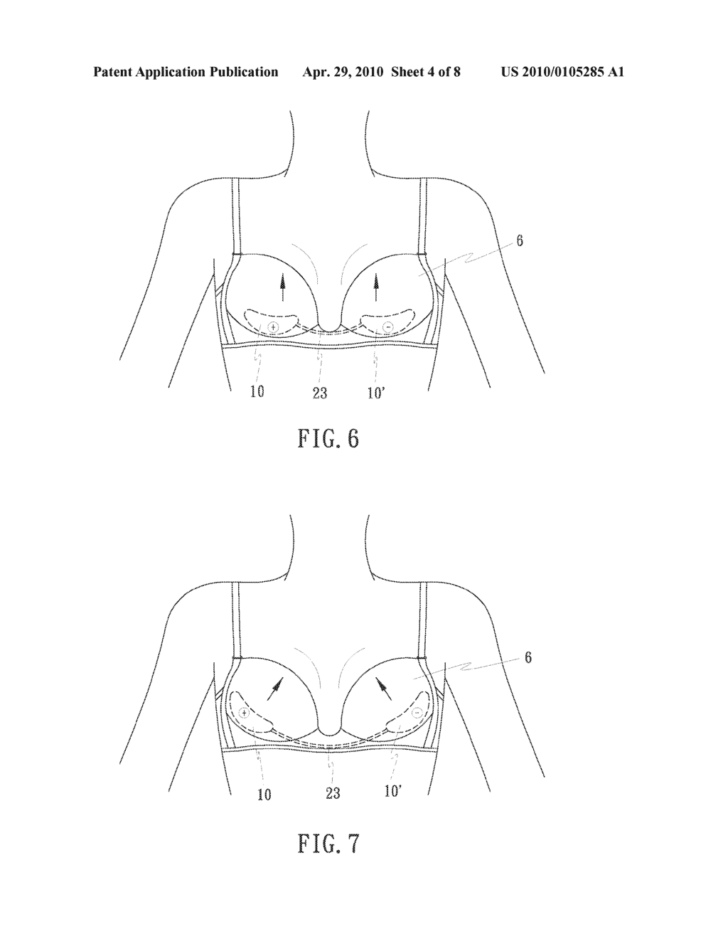 MICRO-CURRENT MASSAGING BRASSIERE PAD - diagram, schematic, and image 05