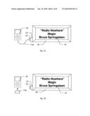 External roadcast display for a digital media player diagram and image