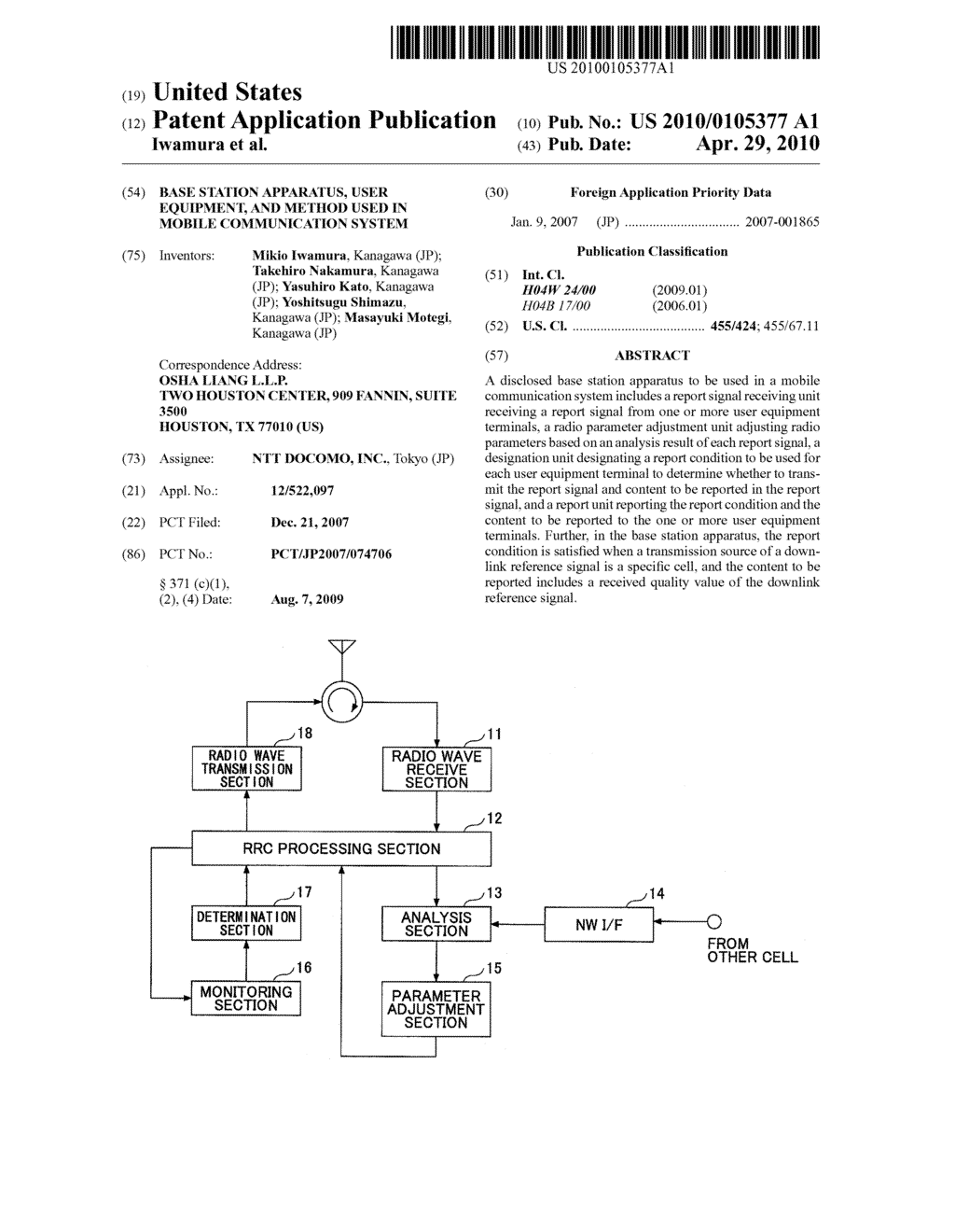 BASE STATION APPARATUS, USER EQUIPMENT, AND METHOD USED IN MOBILE COMMUNICATION SYSTEM - diagram, schematic, and image 01