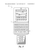 Alternative Inputs of a Mobile Communications Device diagram and image