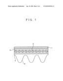 CORE WIRE FOR TRANSMISSION BELT AND TRANSMISSION BELT diagram and image