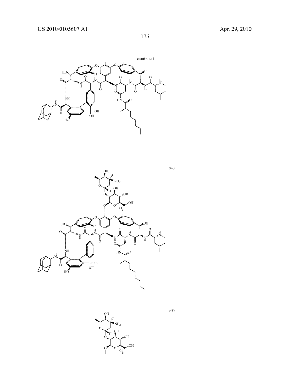 NOVEL SEMI-SYNTHETIC GLYCOPEPTIDES AS ANTIBACTERIAL AGENTS - diagram, schematic, and image 173