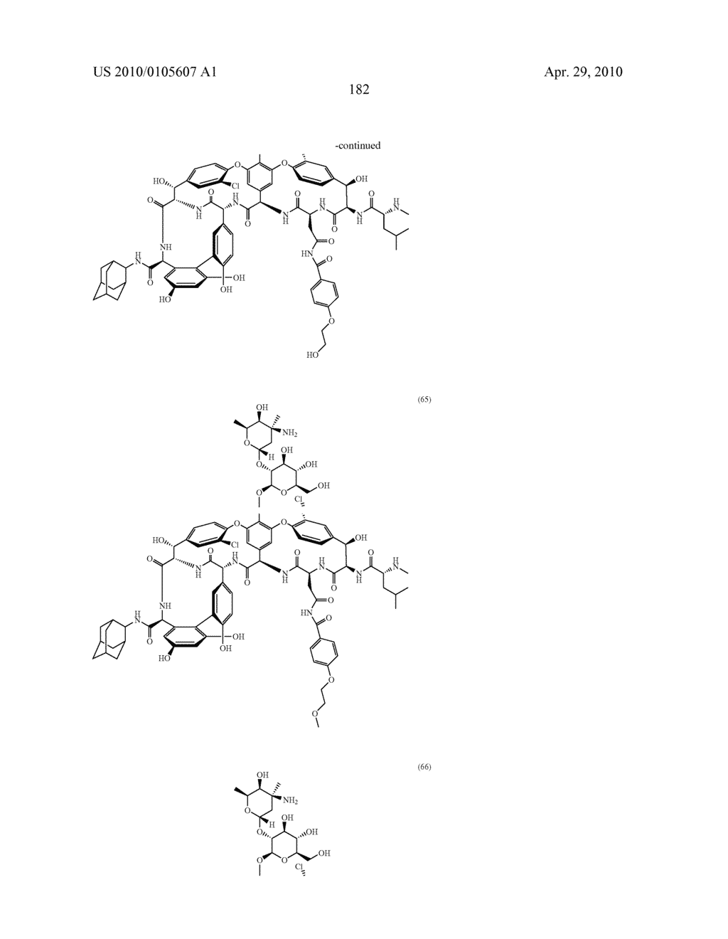 NOVEL SEMI-SYNTHETIC GLYCOPEPTIDES AS ANTIBACTERIAL AGENTS - diagram, schematic, and image 182