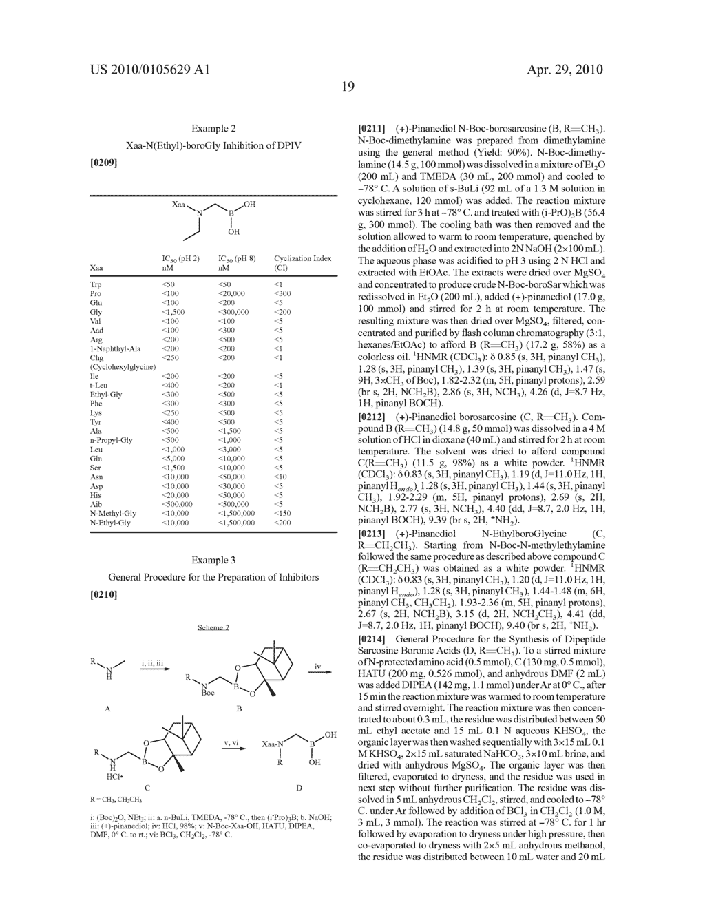 N-Substituted Peptidomimetic Inhibitors of Dipeptidylpeptidase IV - diagram, schematic, and image 20