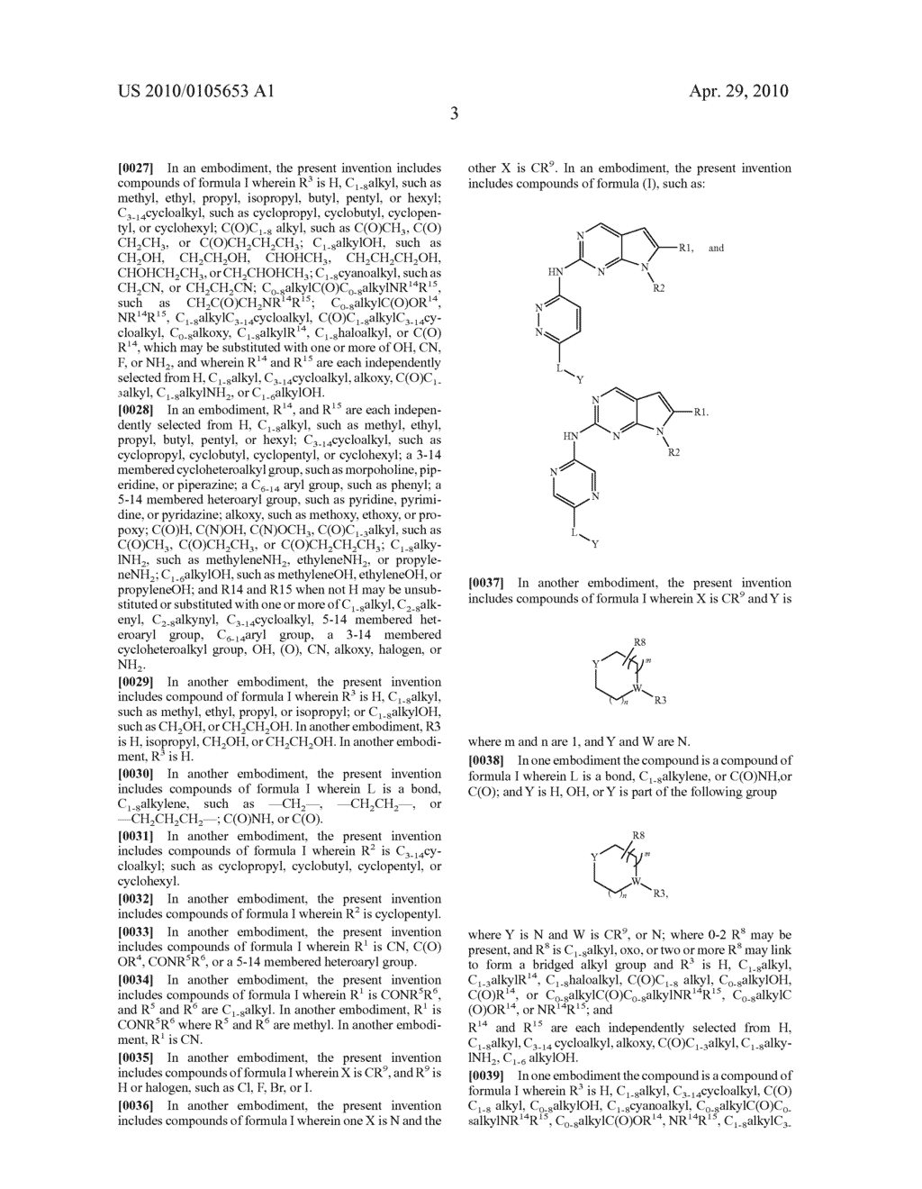 PYRROLOPYRIMIDINE COMPOUNDS AND THEIR USES - diagram, schematic, and image 04