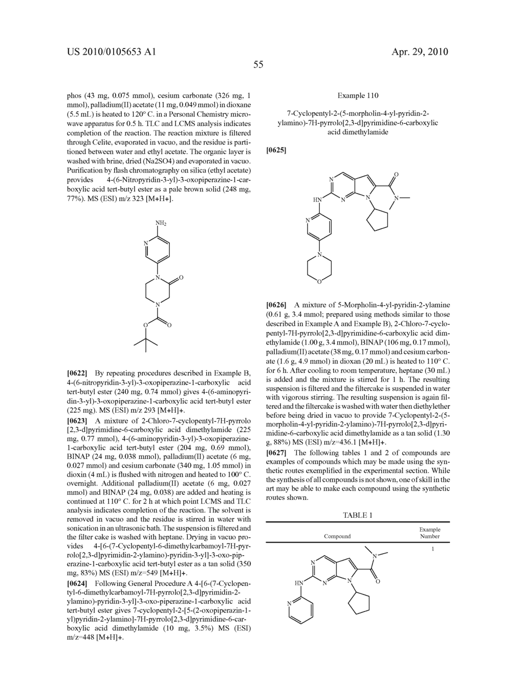 PYRROLOPYRIMIDINE COMPOUNDS AND THEIR USES - diagram, schematic, and image 56