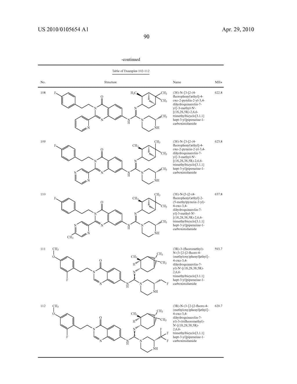 SUBSTITUTED QUINAZOLINONE COMPOUNDS - diagram, schematic, and image 91