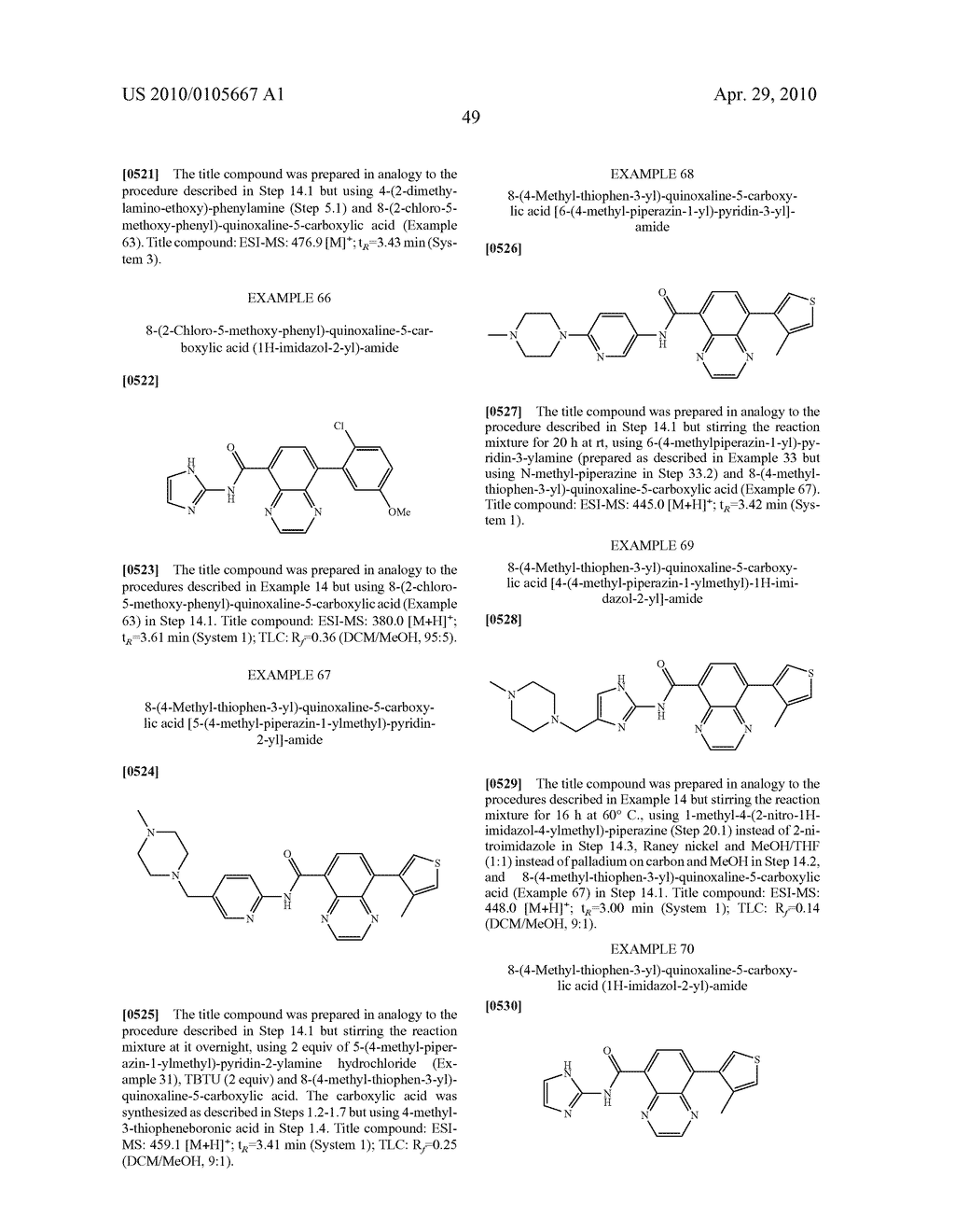 Quinoxaline- and Quinoline-Carboxamide Derivatives - diagram, schematic, and image 50