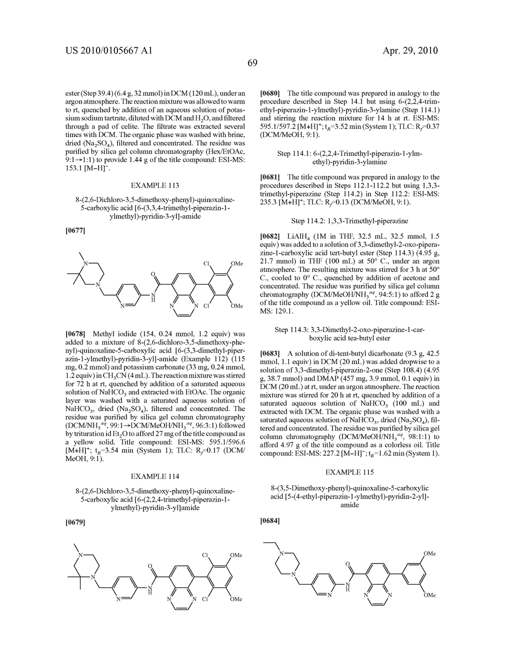 Quinoxaline- and Quinoline-Carboxamide Derivatives - diagram, schematic, and image 70