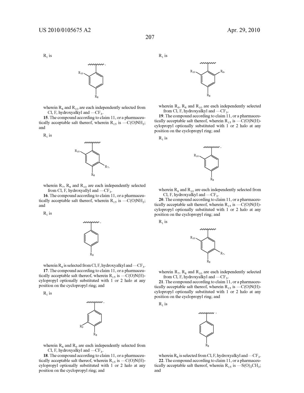 11 BETA-HSD1 MODULATORS - diagram, schematic, and image 208