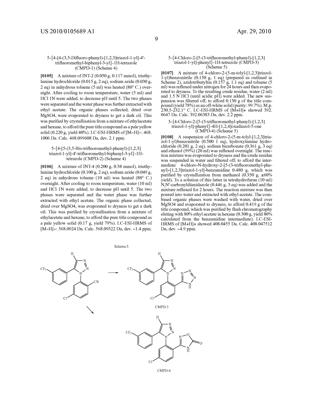 NOVEL 1,4- AND 1,5-DIARYLSUBSTITUTED 1,2,3-TRIAZOLES USEFUL AS POTASSIUM CHANNEL MODULATORS - diagram, schematic, and image 11