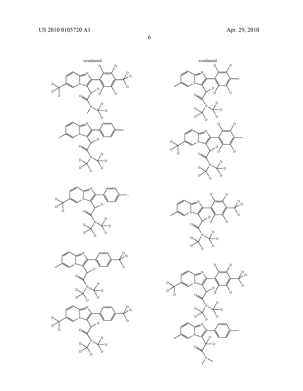 PREPARATION AND UTILITY OF SUBSTITUTED IMIDAZOPYRIDINE COMPOUNDS WITH HYPNOTIC EFFECTS - diagram, schematic, and image 07