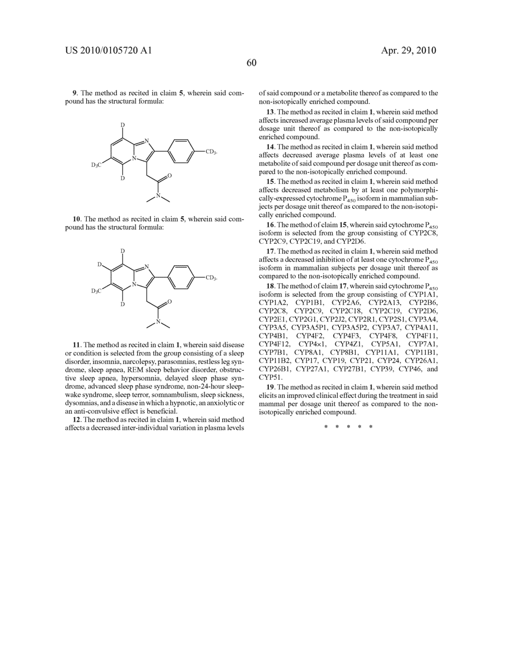 PREPARATION AND UTILITY OF SUBSTITUTED IMIDAZOPYRIDINE COMPOUNDS WITH HYPNOTIC EFFECTS - diagram, schematic, and image 61