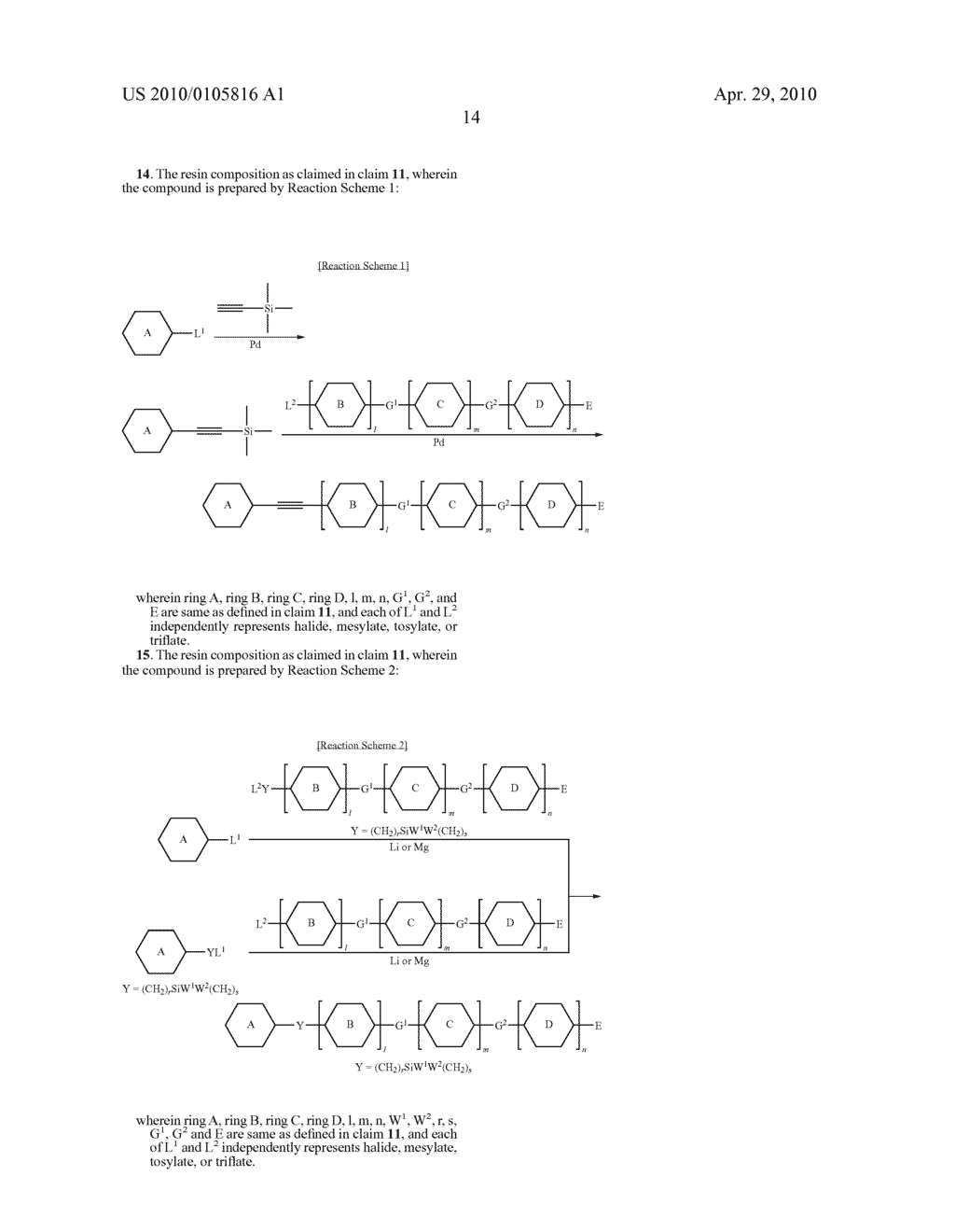 OPTICALLY ANISOTROPIC COMPOUND AND RESIN COMPOSITION COMPRISING THE SAME - diagram, schematic, and image 17