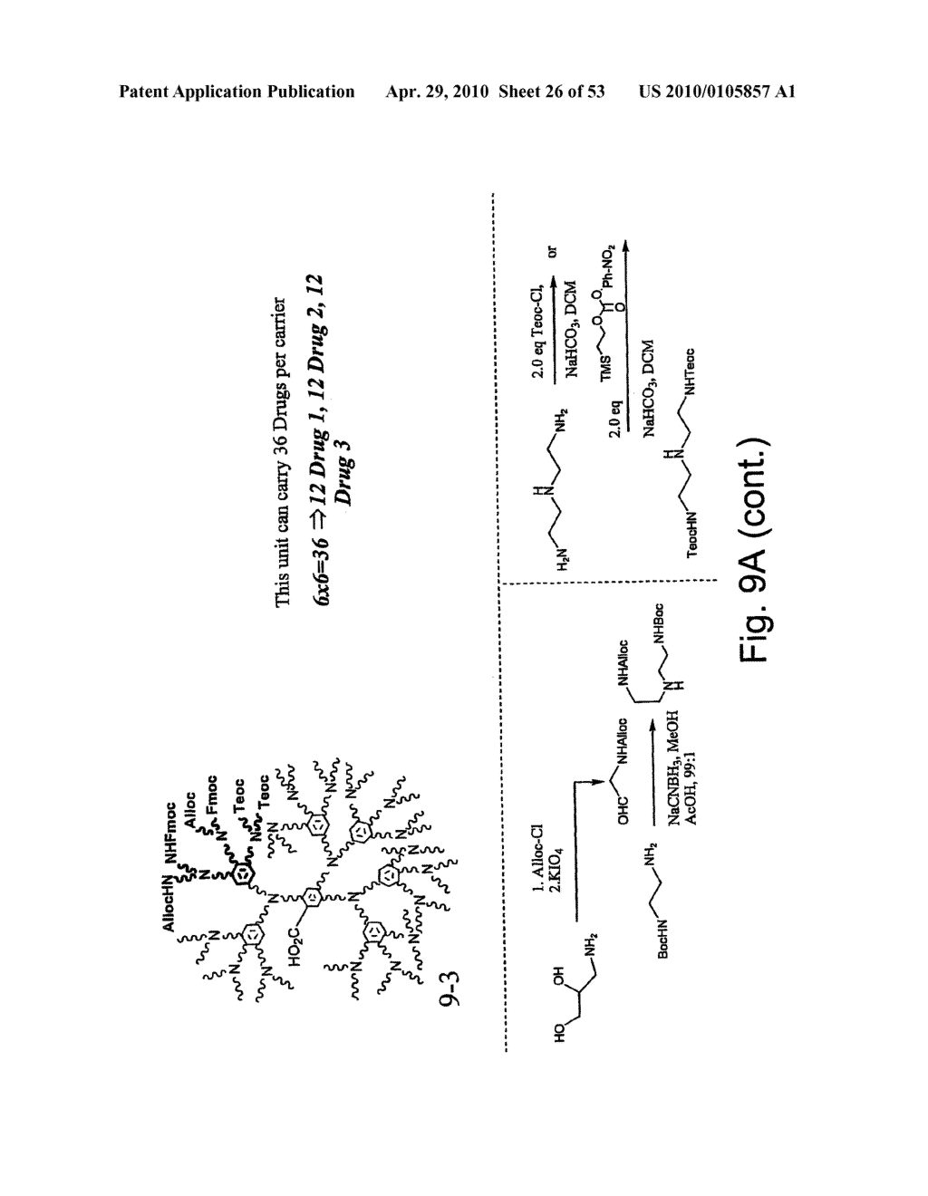 DENDRIMERIC PLATFORM FOR CONTROLLED RELEASE OF DRUGS - diagram, schematic, and image 27