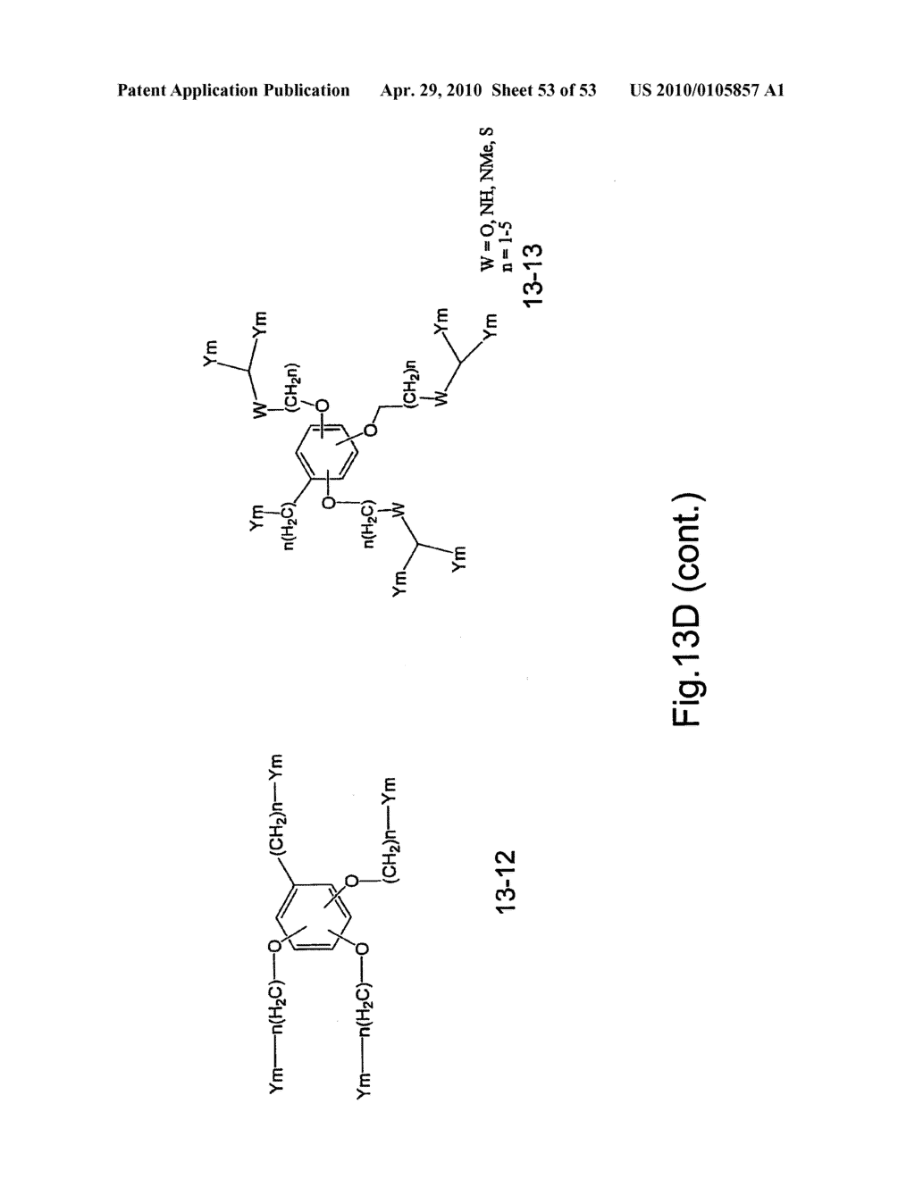 DENDRIMERIC PLATFORM FOR CONTROLLED RELEASE OF DRUGS - diagram, schematic, and image 54