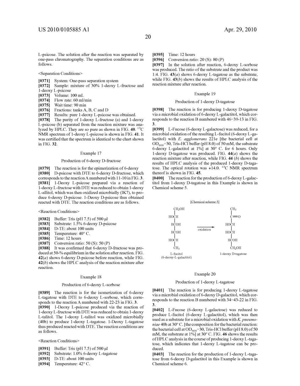 DEOXYKETOHEXOSE ISOMERASE AND METHOD FOR PRODUCING DEOXYHEXOSE AND DERIVATIVE THEREOF USING SAME - diagram, schematic, and image 71