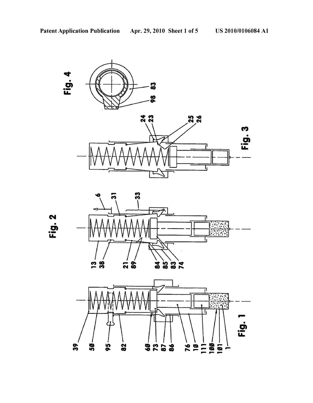 Disposable injector with at least one drawer hook which can be forcibly decoupled - diagram, schematic, and image 02