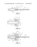 DEVICE FOR DELIVERY OF ANTIMICROBIAL AGENT INTO TRANS-DERMAL CATHETER diagram and image