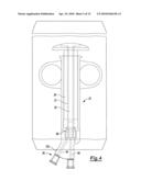 METHOD AND APPARATUS FOR CONTAINING, TRANSPORTING, AND PROVIDING A MATERIAL diagram and image