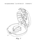 LANCING DEVICE AND MULTI-LANCET CARTRIDGE diagram and image