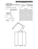 Outdoor home cleaning robot diagram and image