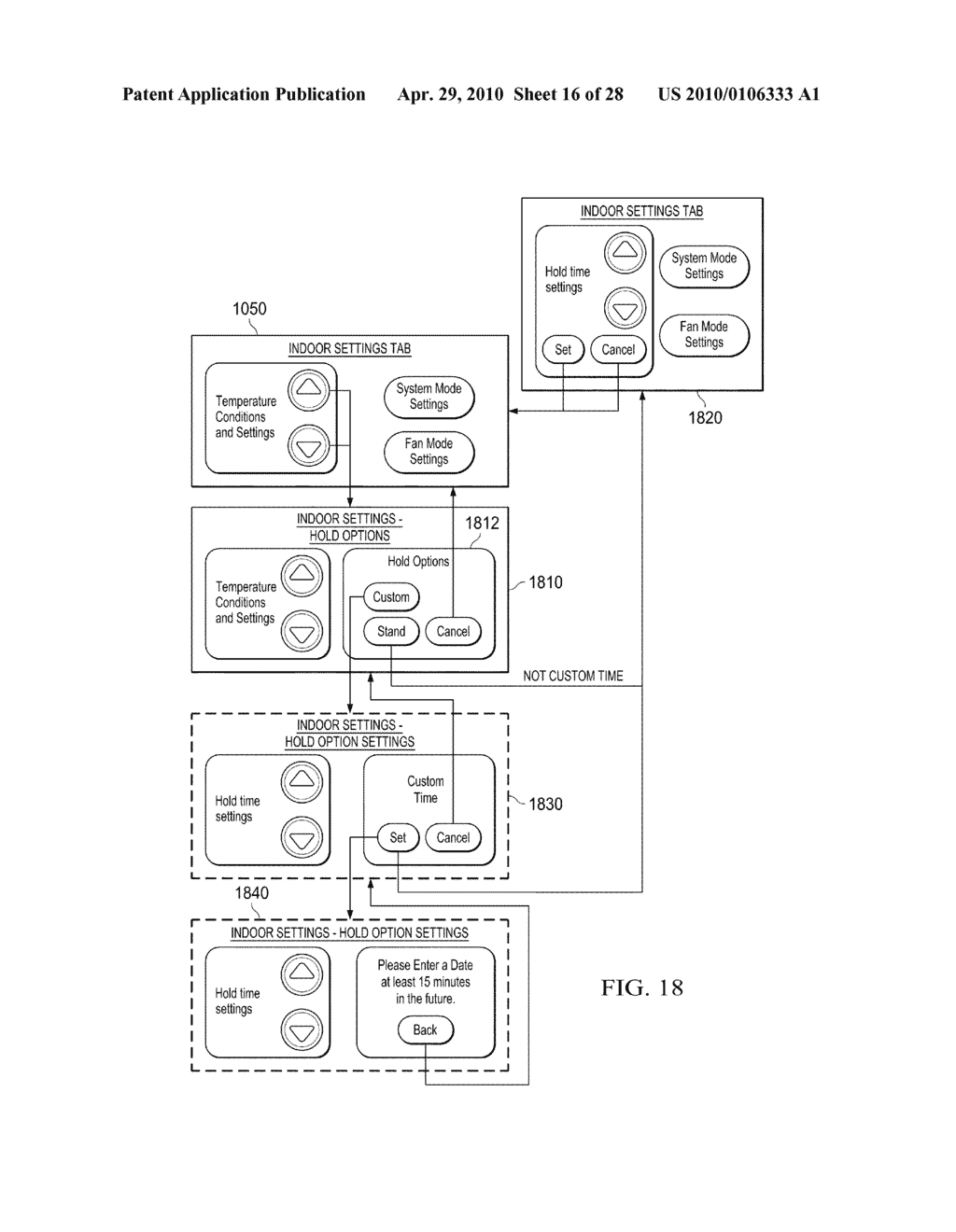 SYSTEM AND METHOD FOR ZONING A DISTRIBUTED-ARCHITECTURE HEATING, VENTILATION AND AIR CONDITIONING NETWORK - diagram, schematic, and image 17