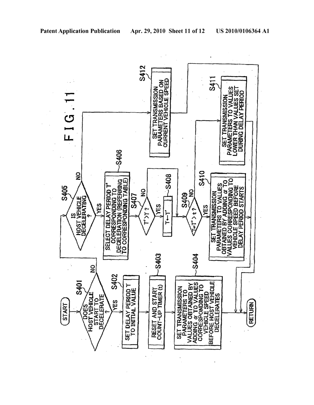 INTER-VEHICLE COMMUNICATION SYSTEM AND METHOD FOR INDICATING SPEED AND DECELERATION - diagram, schematic, and image 12