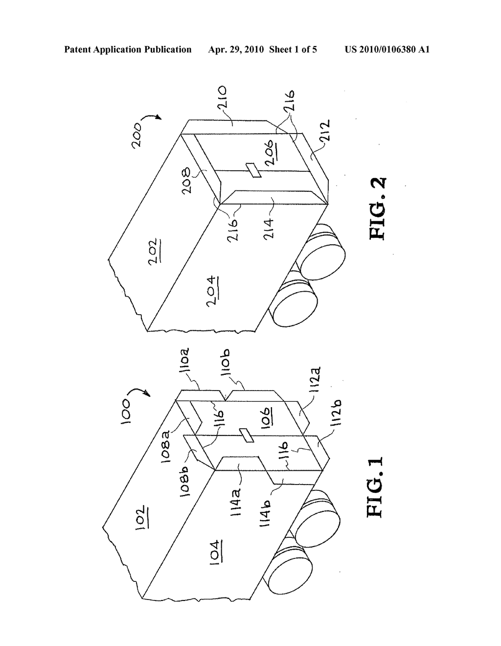 ARTICULATING BASE FLAPS FOR AERODYNAMIC BASE DRAG REDUCTION AND STABILITY OF A BLUFF BODY VEHICLE - diagram, schematic, and image 02