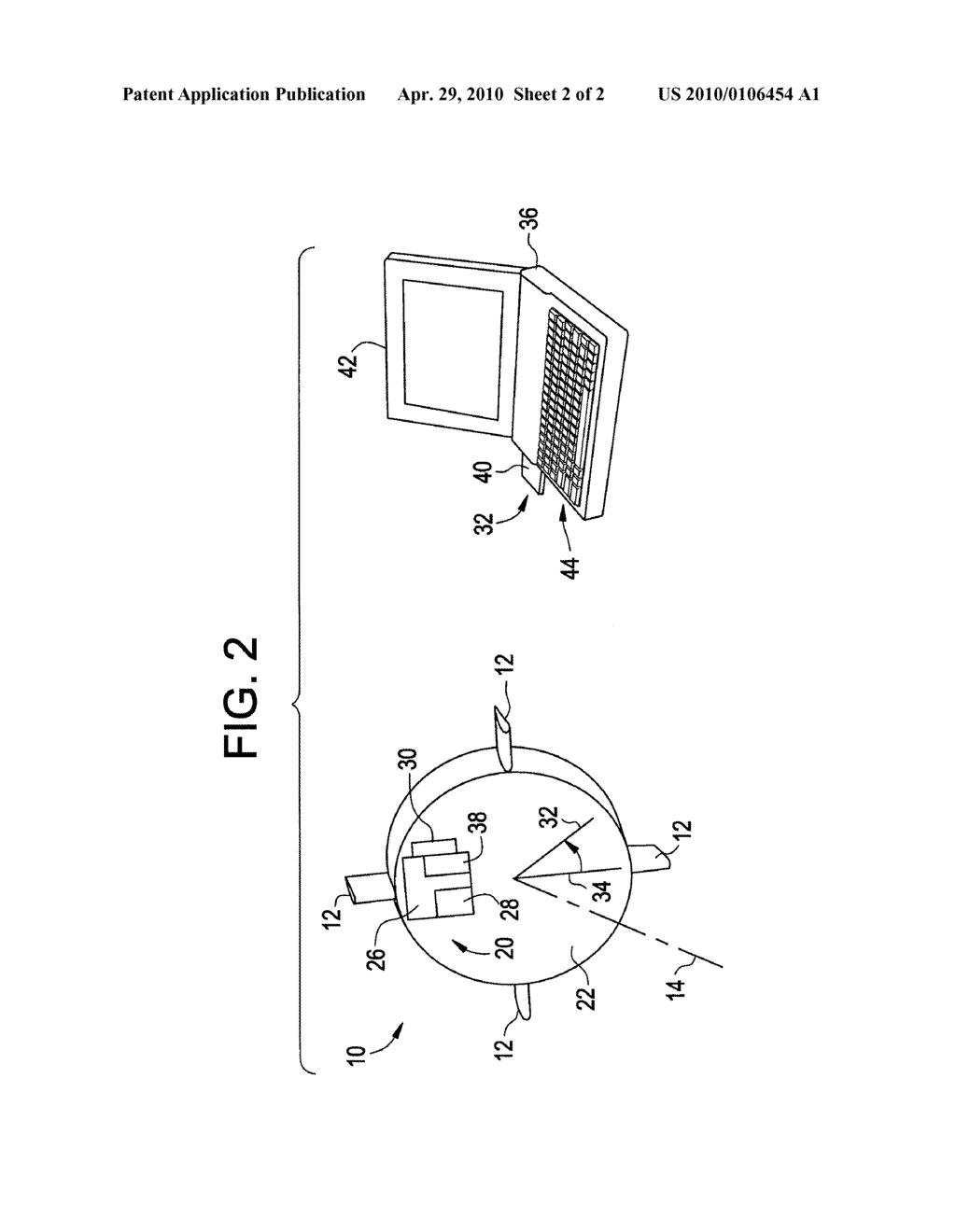 METHOD AND SYSTEM FOR ROTATION TRACKING OF A TURBOMACHINE COMPONENT - diagram, schematic, and image 03