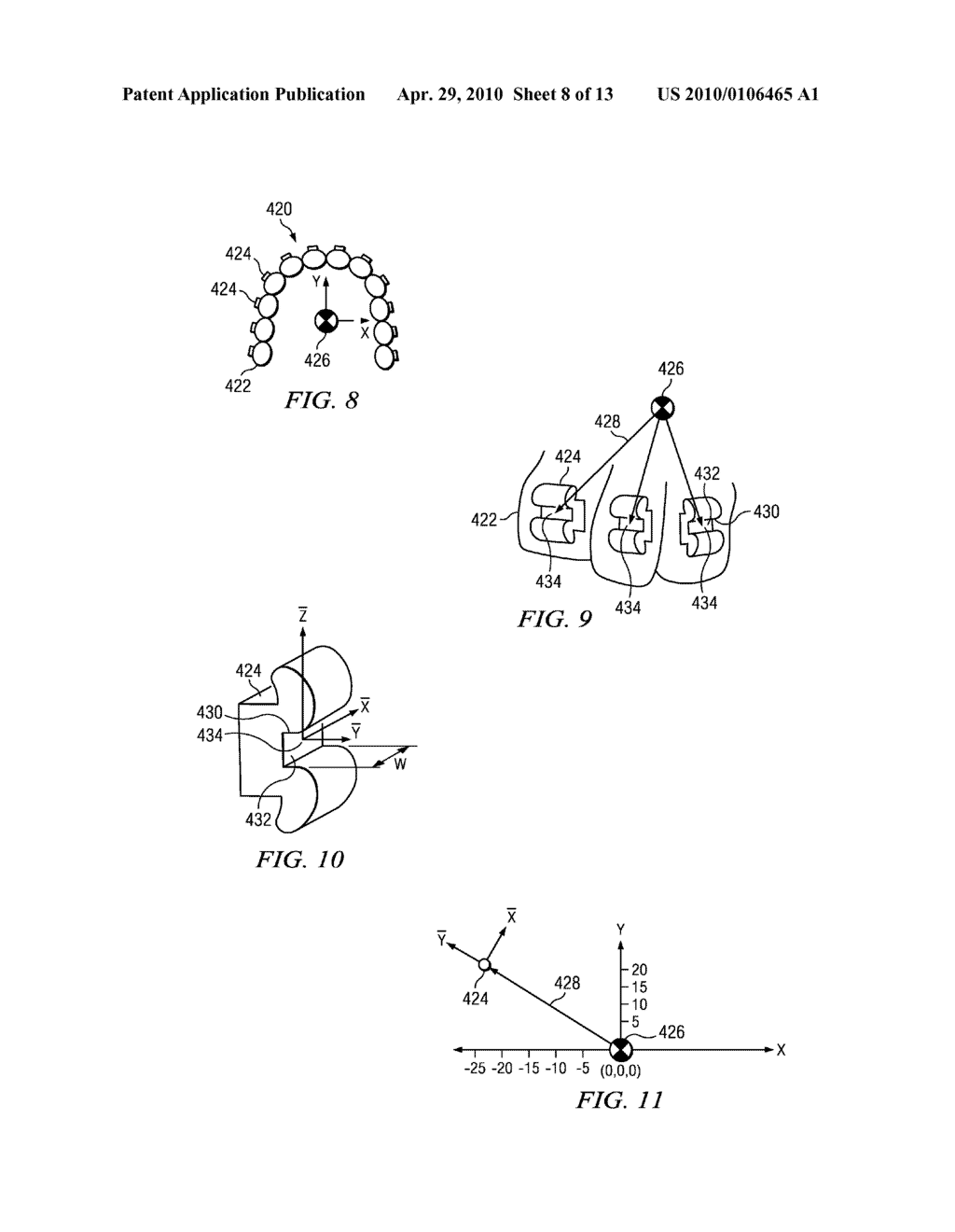 METHOD AND APPARATUS FOR DIGITALLY EVALUATING INSERTION QUALITY OF CUSTOMIZED ORTHODONTIC ARCH WIRE - diagram, schematic, and image 09