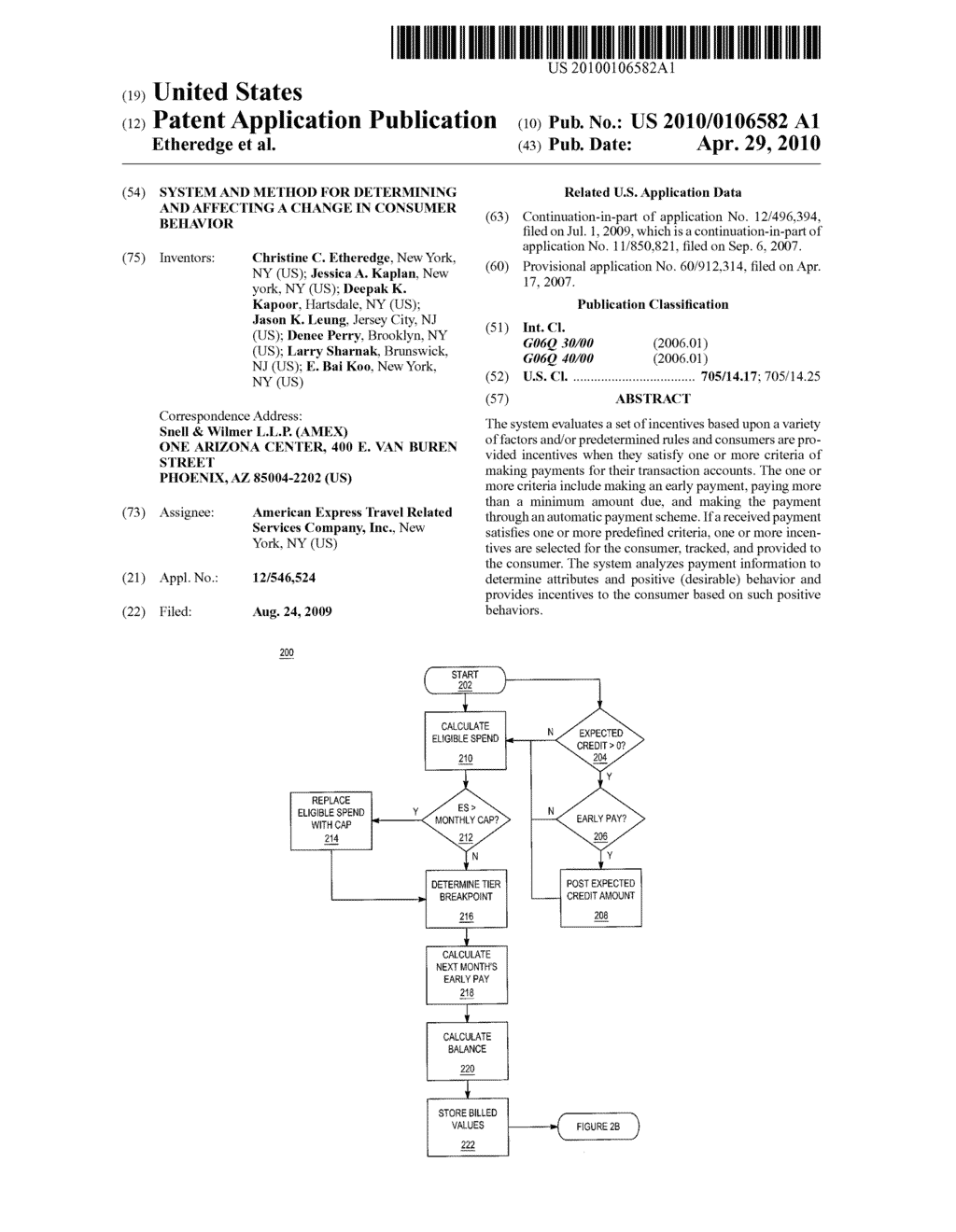 SYSTEM AND METHOD FOR DETERMINING AND AFFECTING A CHANGE IN CONSUMER BEHAVIOR - diagram, schematic, and image 01