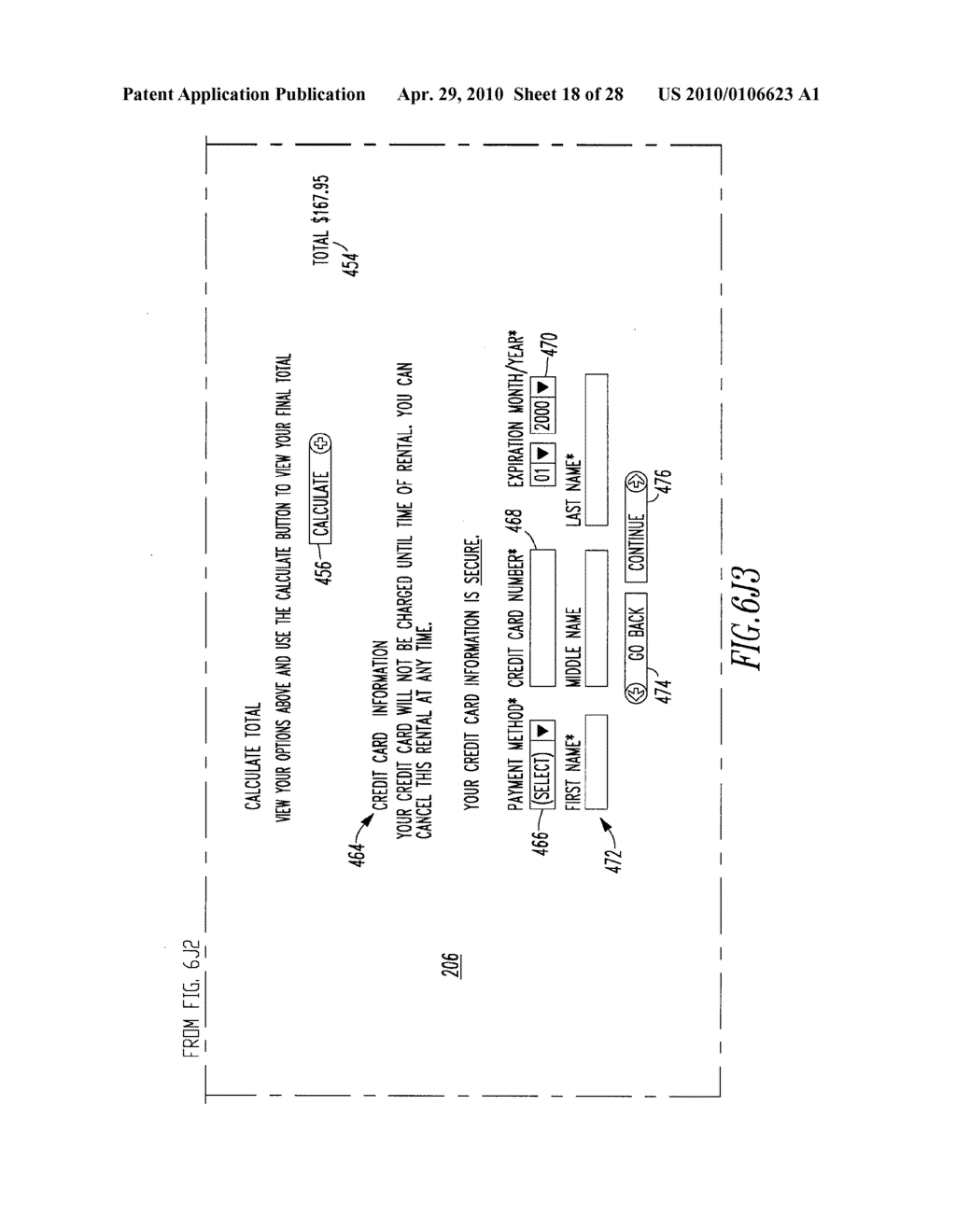 Method for Completing and Storing an Electronic Rental Agreement - diagram, schematic, and image 19