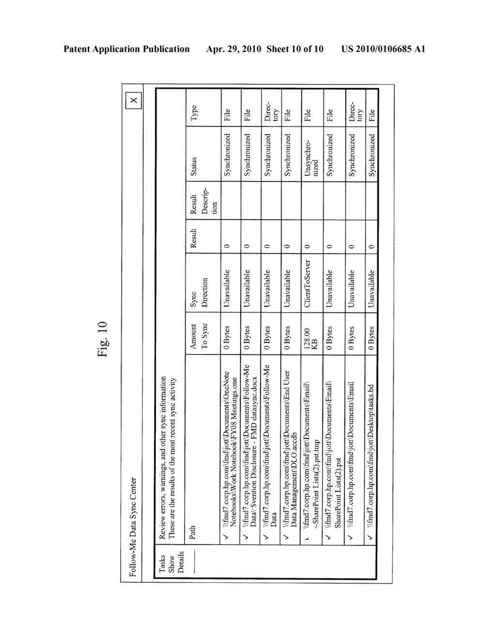 METHOD AND SYSTEM FOR DATA SYNCHRONIZATION - diagram, schematic, and image 11