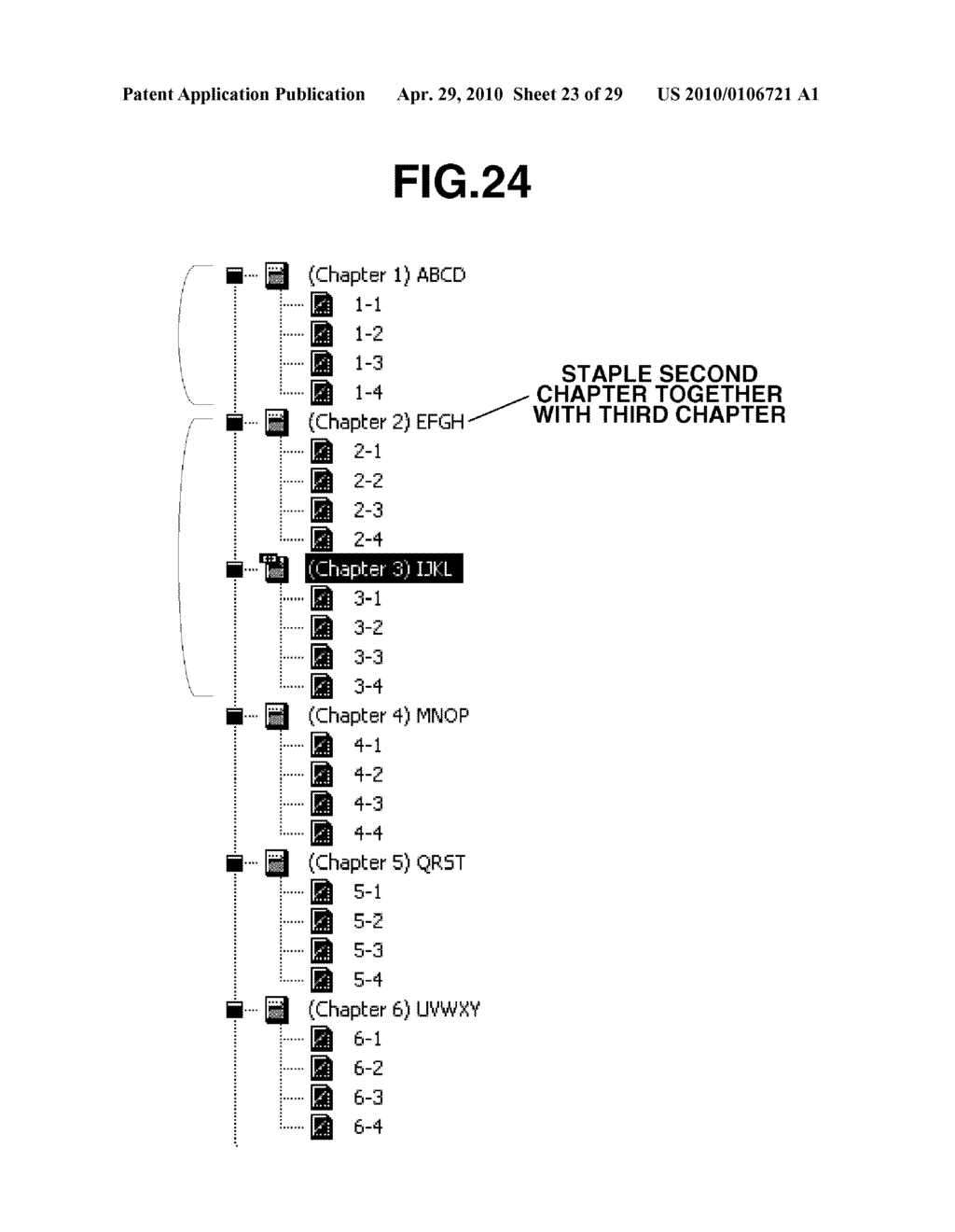 INFORMATION PROCESSING APPARATUS AND STAPLE ATTRIBUTE SETTING METHOD - diagram, schematic, and image 24