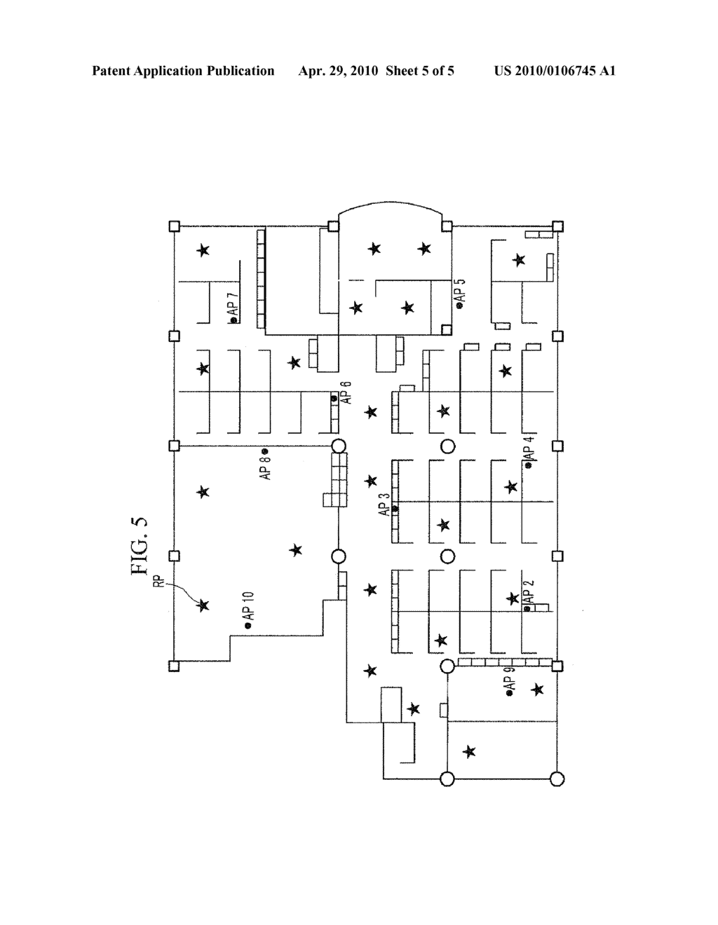 METHOD AND APPARATUS FOR GENERATING FINGERPRINT DATABASE FOR WIRELESS LOCATION - diagram, schematic, and image 06