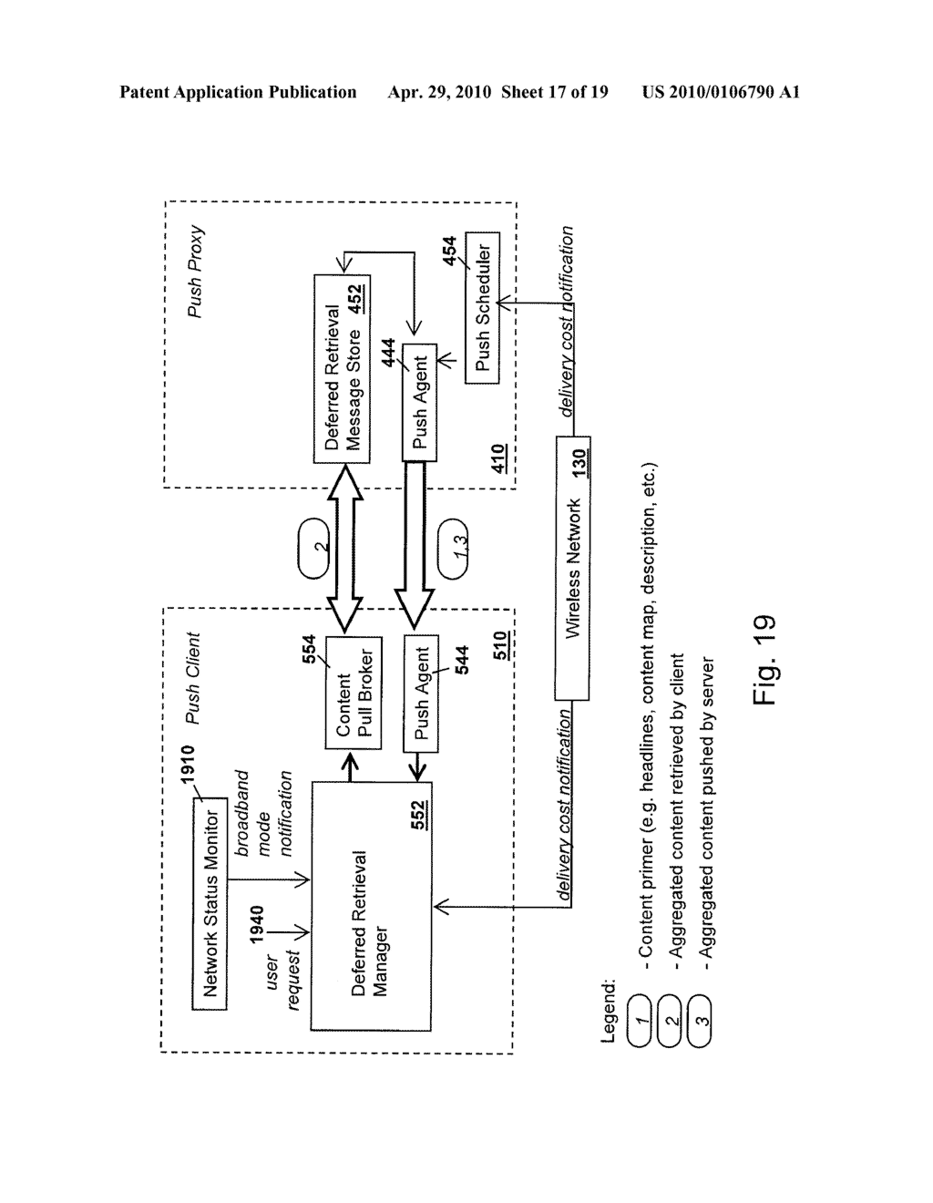 METHOD AND SYSTEM FOR OPTIMIZING METADATA PASSING IN A PUSH CONTENT PROCESSING PROTOCOL - diagram, schematic, and image 18