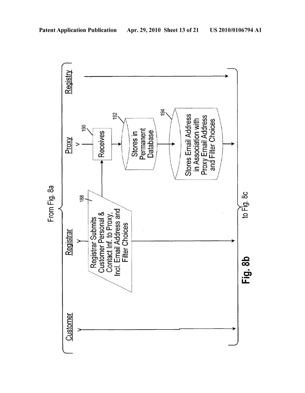 PROXY EMAIL METHOD AND SYSTEM - diagram, schematic, and image 14