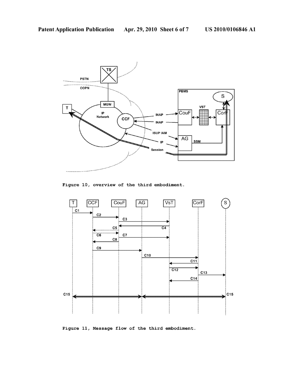 METHOD AND APPARATUSES FOR MAKING USE OF VIRTUAL IMS SUBSCRIPTIONS COUPLED WITH THE IDENTITY OF A NON SIP COMPLIANT TERMINAL FOR NON-REGISTERED SUBSCRIBERS - diagram, schematic, and image 07