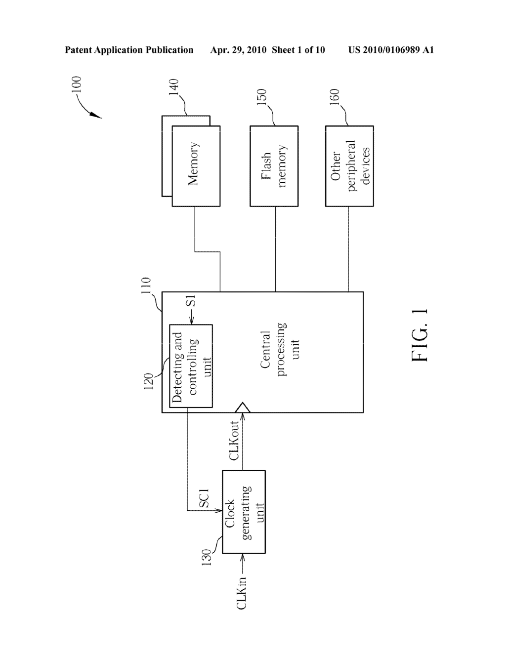 EMBEDDED SYSTEM WITH POWER-SAVING FUNCTIONS AND POWER-SAVING METHOD THEREOF - diagram, schematic, and image 02
