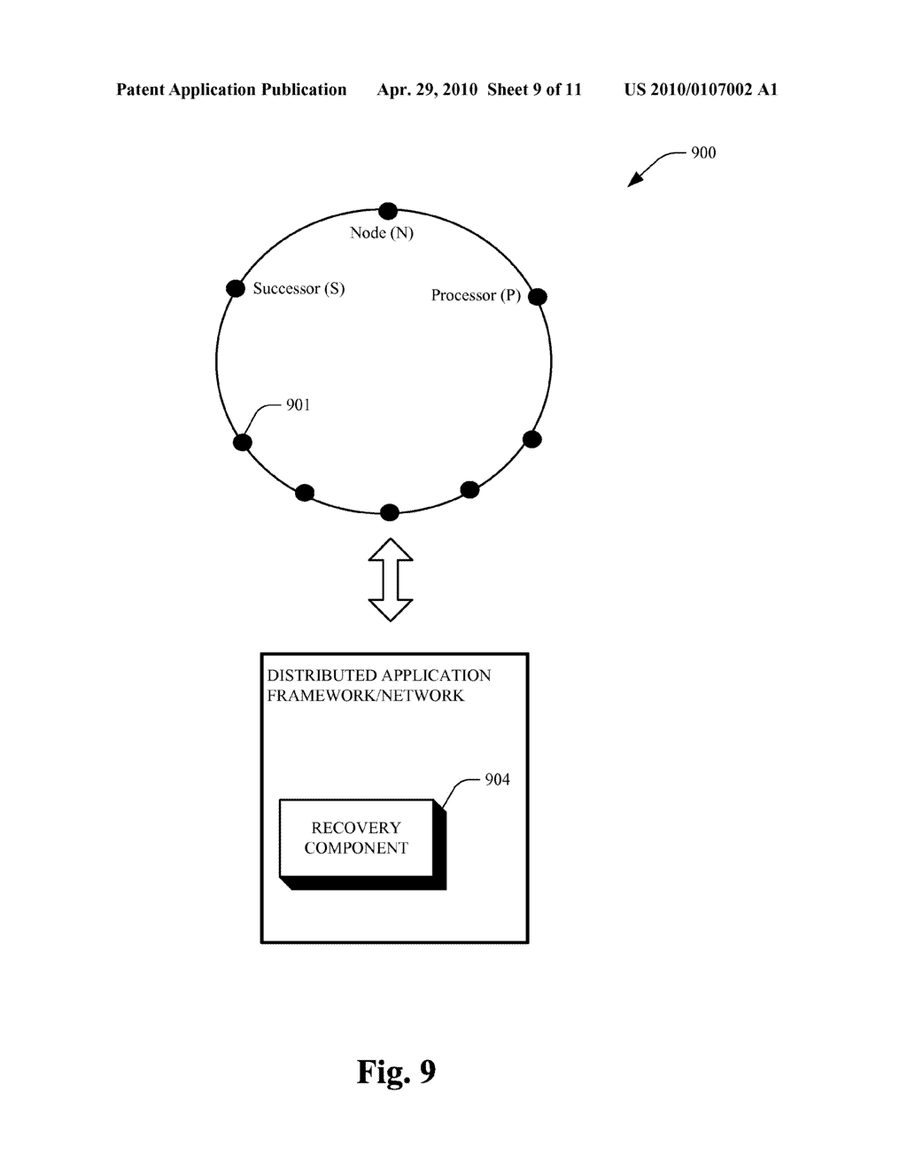 FAILURE NOTIFICATION IN RENDEZVOUS FEDERATION - diagram, schematic, and image 10