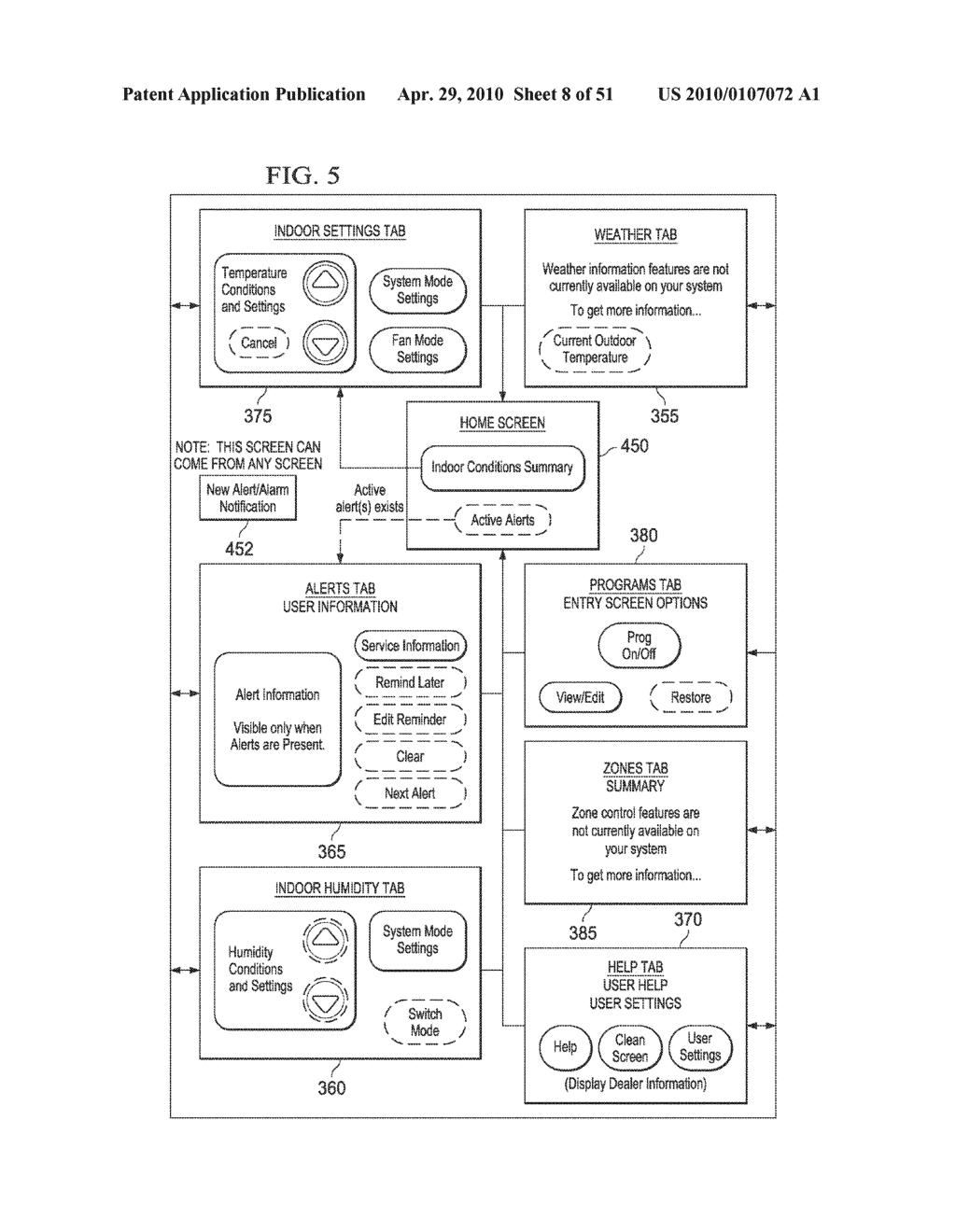 SYSTEM AND METHOD OF USE FOR A USER INTERFACE DASHBOARD OF A HEATING, VENTILATION AND AIR CONDITIONING NETWORK - diagram, schematic, and image 09