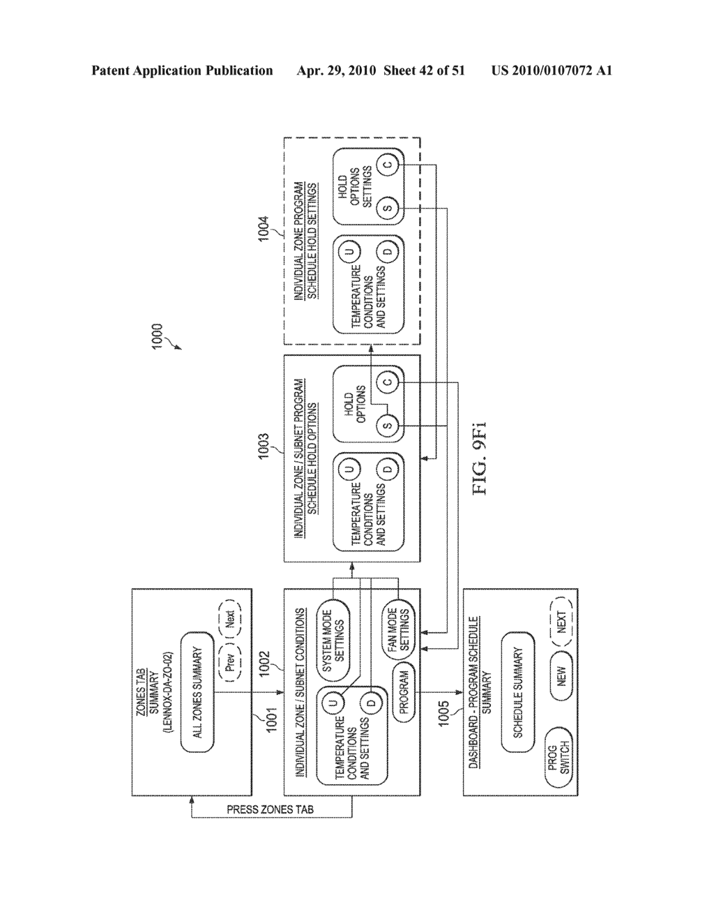 SYSTEM AND METHOD OF USE FOR A USER INTERFACE DASHBOARD OF A HEATING, VENTILATION AND AIR CONDITIONING NETWORK - diagram, schematic, and image 43