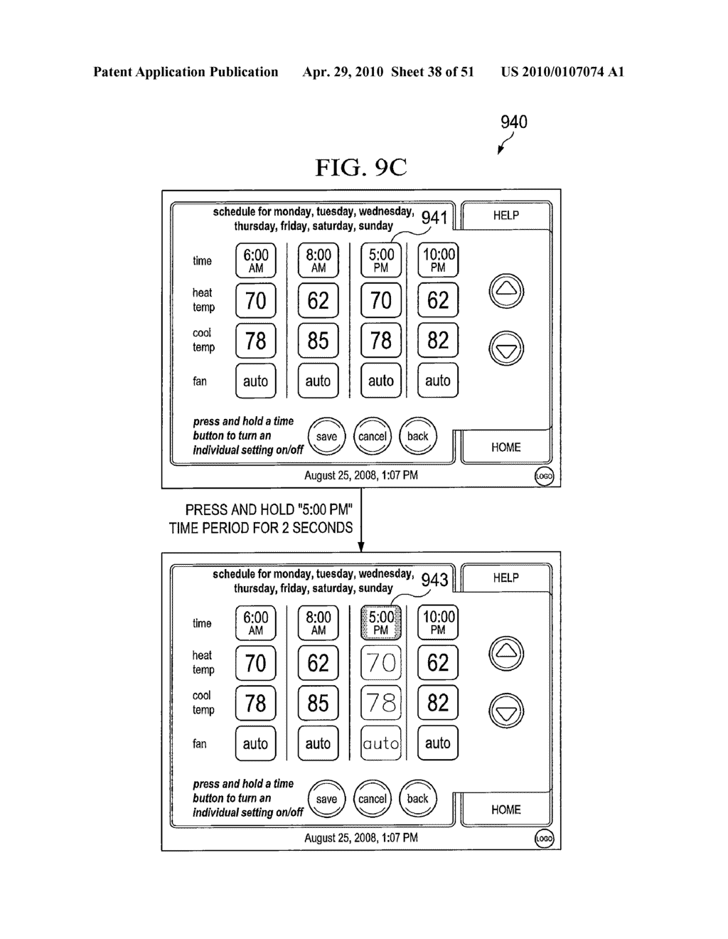 SYSTEM AND METHOD OF USE FOR A USER INTERFACE DASHBOARD OF A HEATING, VENTILATION AND AIR CONDITIONING NETWORK - diagram, schematic, and image 39