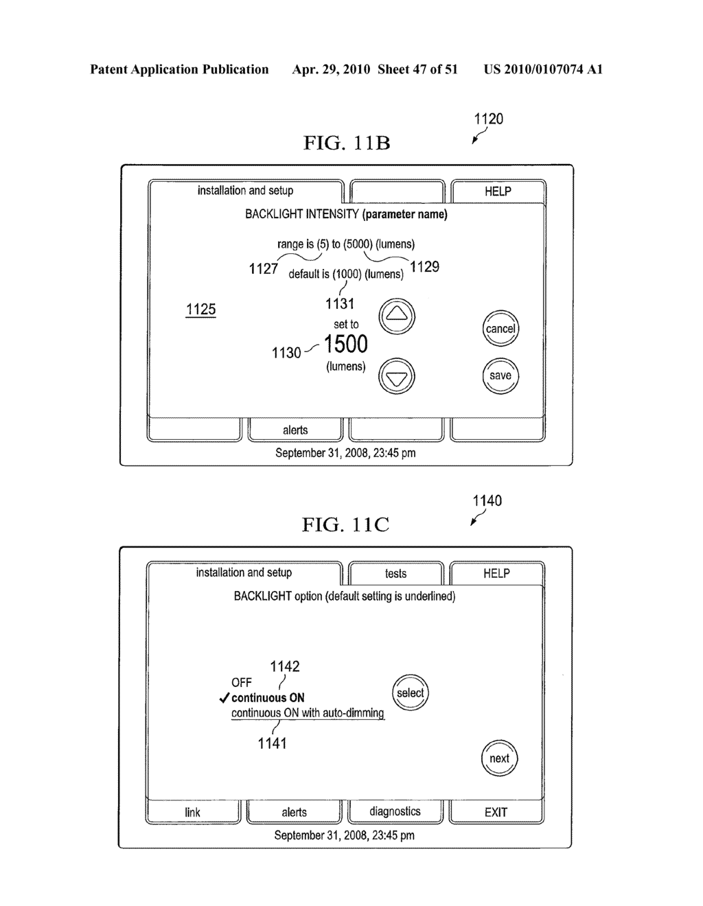 SYSTEM AND METHOD OF USE FOR A USER INTERFACE DASHBOARD OF A HEATING, VENTILATION AND AIR CONDITIONING NETWORK - diagram, schematic, and image 48