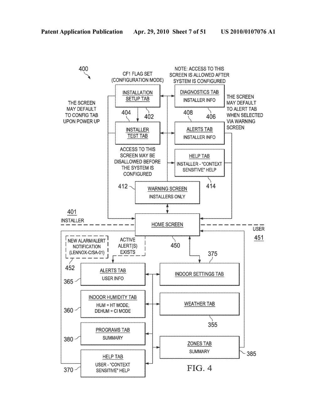 SYSTEM AND METHOD OF USE FOR A USER INTERFACE DASHBOARD OF A HEATING, VENTILATION AND AIR CONDITIONING NETWORK - diagram, schematic, and image 08